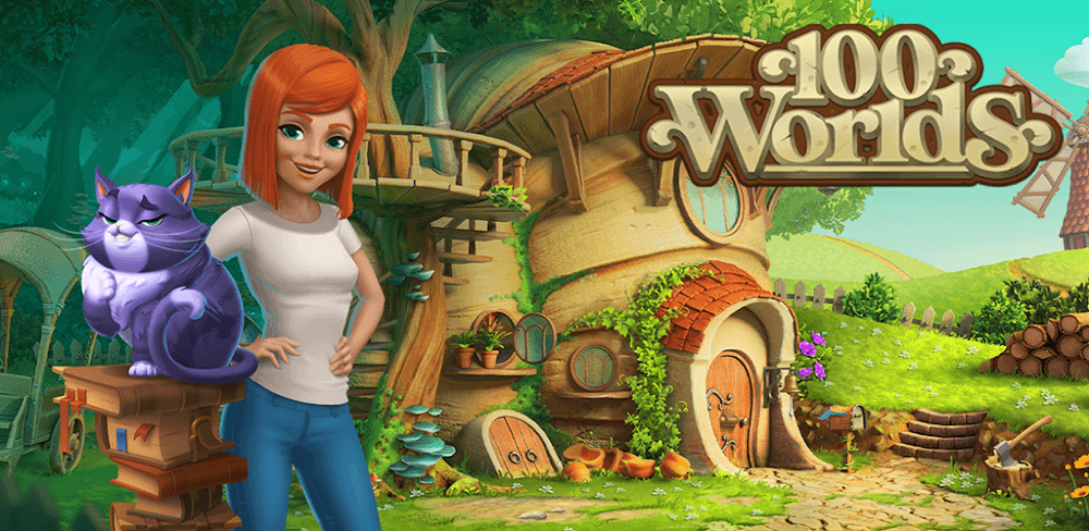 100 Worlds v1.4.0 MOD APK (Free Shopping) Download