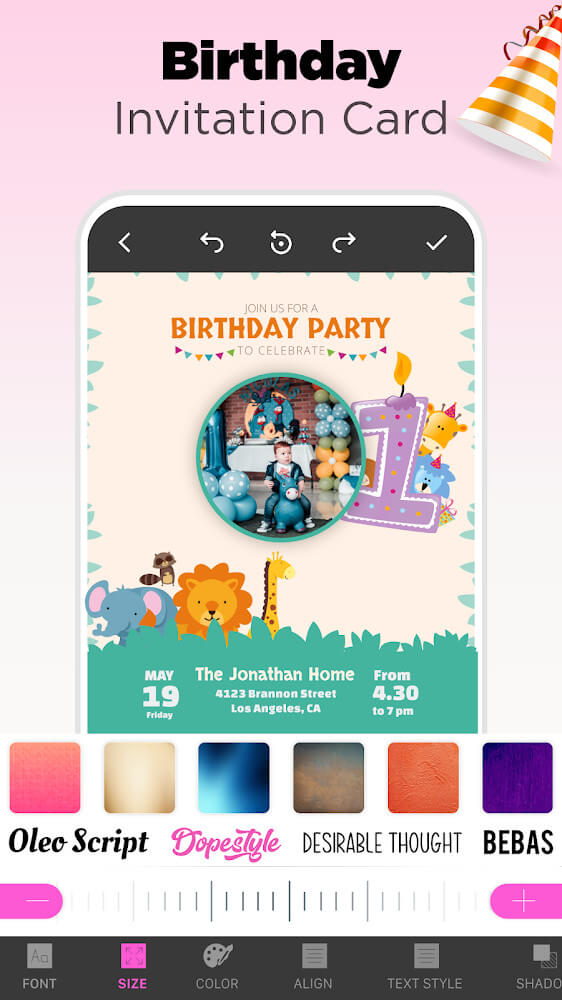 Invitation Maker – Birthday & Wedding Card Design