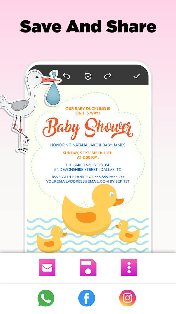 Invitation Maker – Birthday & Wedding Card Design