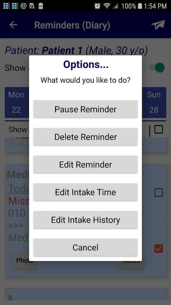 MedList Pro (Medication Reminder & Tracker)