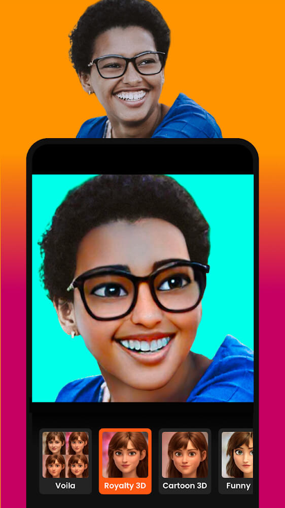 Voilà AI Artist – Photo to Cartoon Face Art Editor