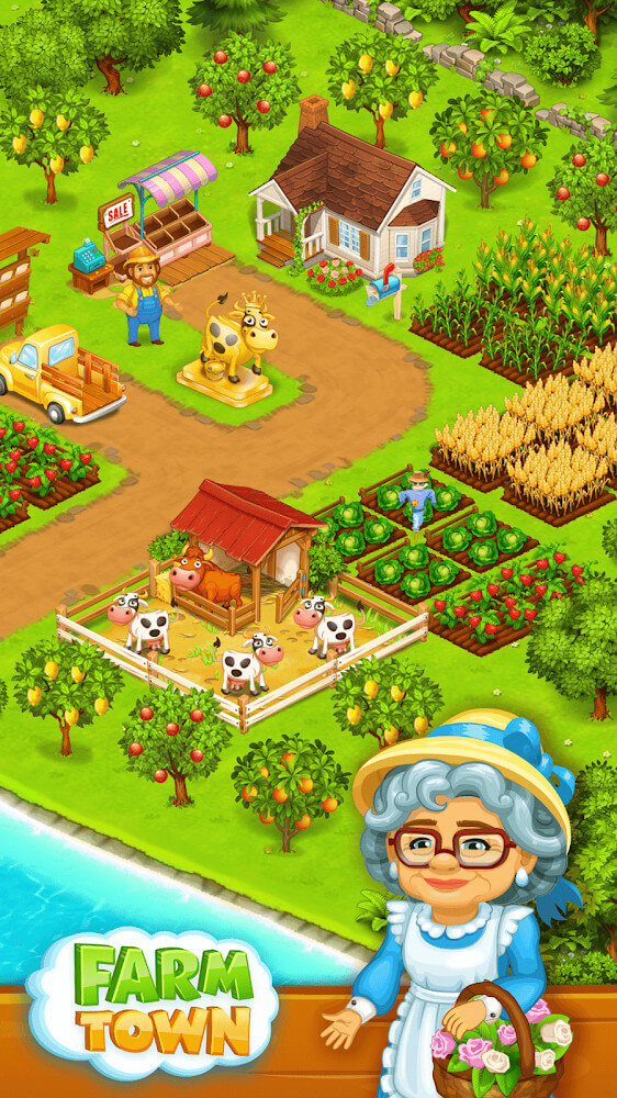 Farm Town: Farming Relax Day