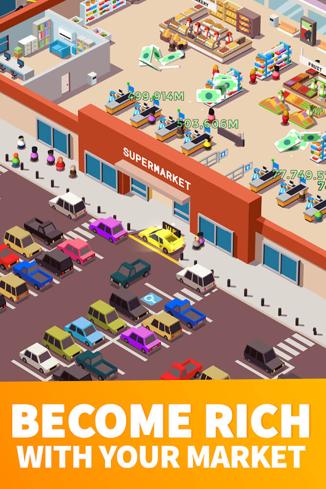 Idle Supermarket Tycoon－Shop