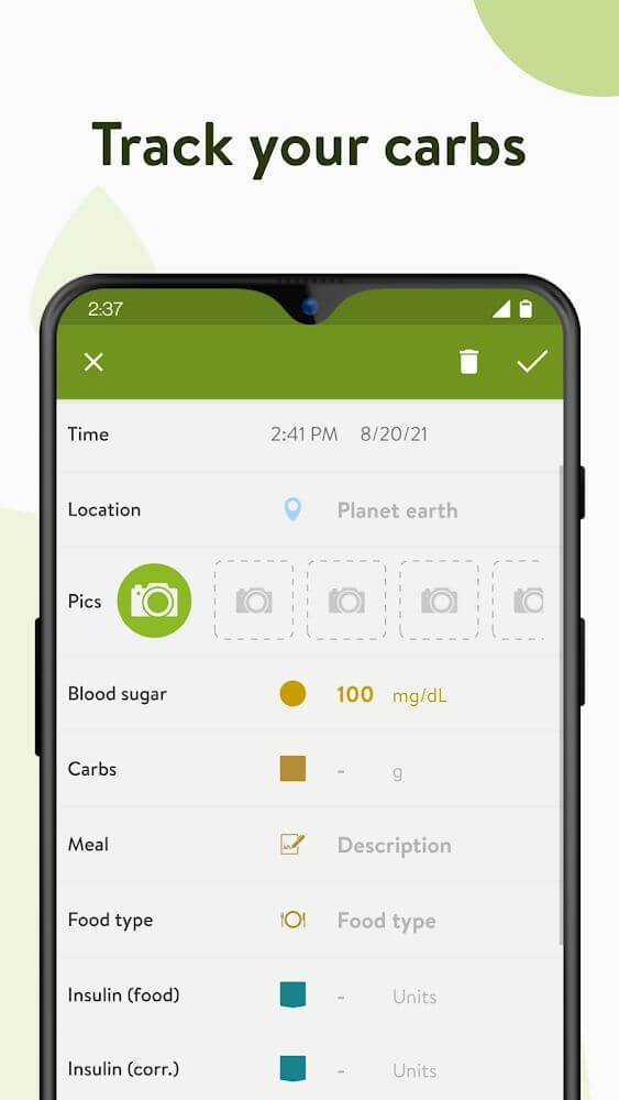 mySugr – Diabetes Tracker Log