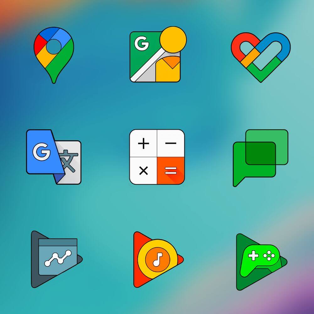 Oxigen HD – Icon Pack