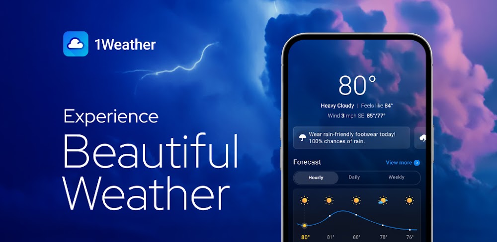 1Weather MOD APK v9.2.3 (Pro Unlocked) Download