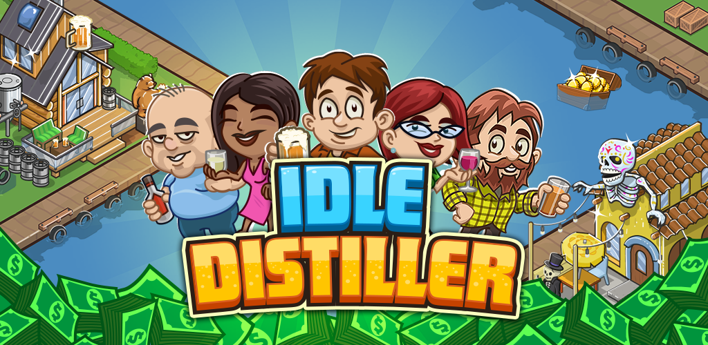 Idle Distiller Tycoon Game MOD APK 3.5.1 (Free Upgrades) for Android