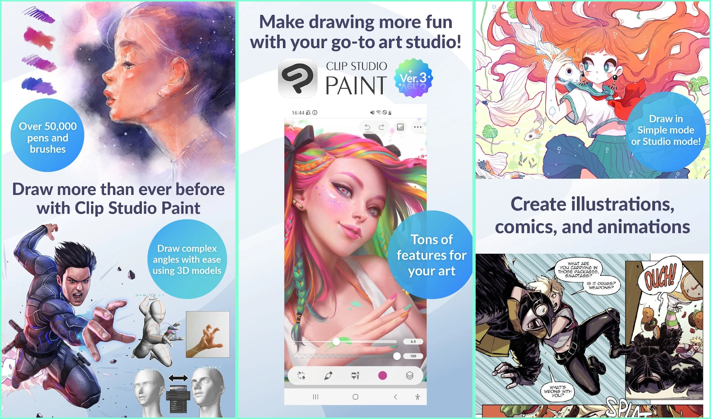 Clip Studio Paint MOD APK (Premium Unlocked) 3