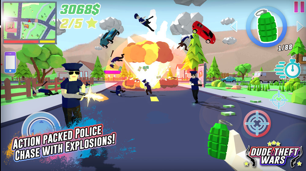 Dude Theft Wars: Online FPS Sandbox Simulator BETA