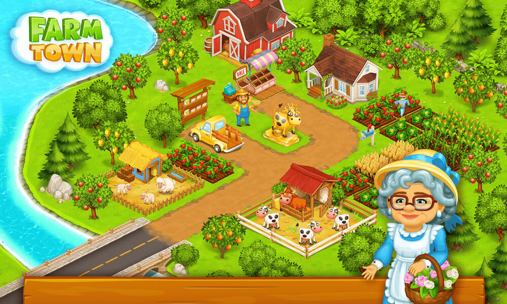 Farm Town: Farming Relax Day