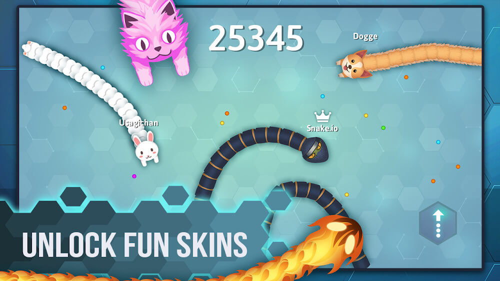 Snake.io – Fun Addicting Arcade Battle .io Games