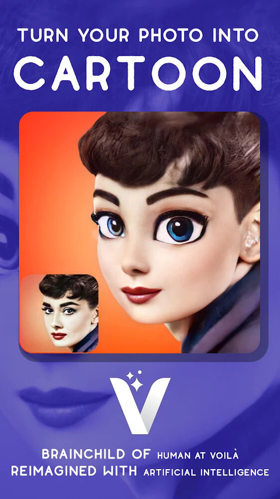 Voilà AI Artist – Photo to Cartoon Face Art Editor