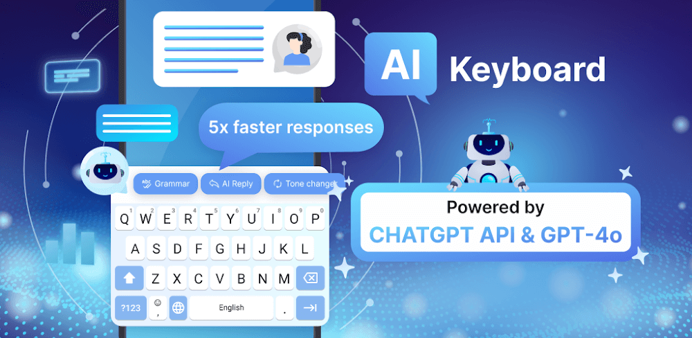 AI Keyboard MOD APK v99 (Premium Unlocked) Download