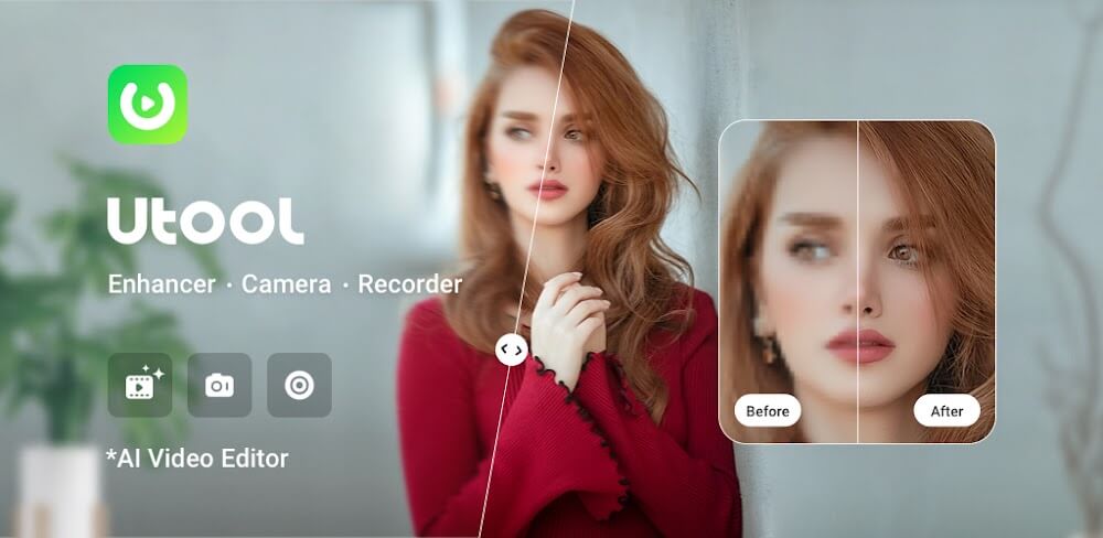 AI Video Enhancer – Utool MOD APK v1.82.35 (Pro Unlocked) Download