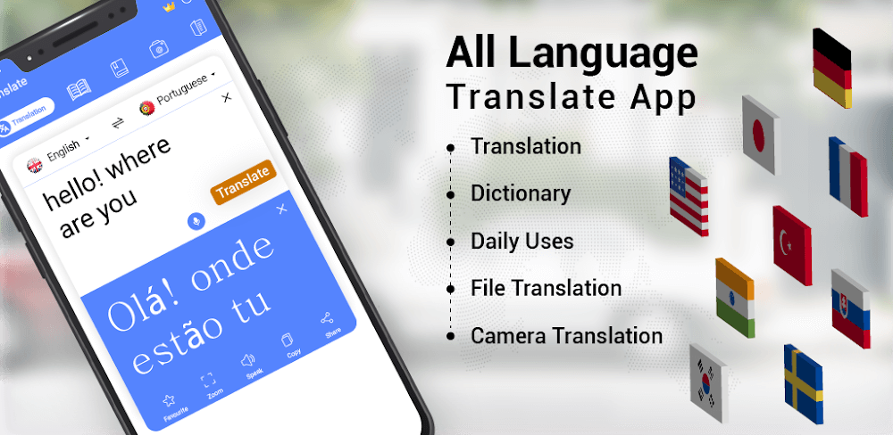 All Language Translate App v2.8 MOD APK (Premium Unlocked) Download