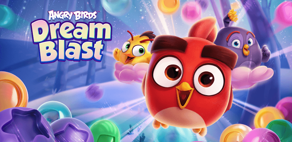 Angry Birds Dream Blast MOD APK v1.76.1 (Unlimited Boosters/Lives) Download