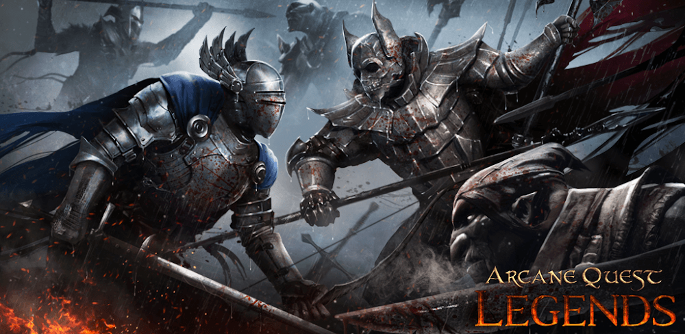 Arcane Quest Legends MOD APK v1.6.6 (One Hit, Money, Unlocked Maps) Download