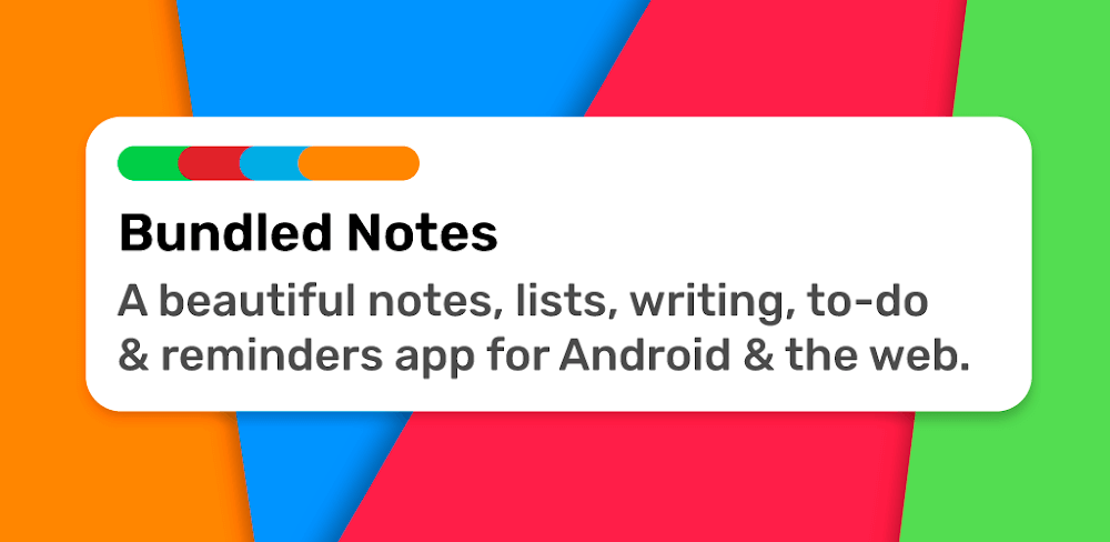 Bundled Notes v3.0.1 APK + MOD (Pro Unlocked) Download