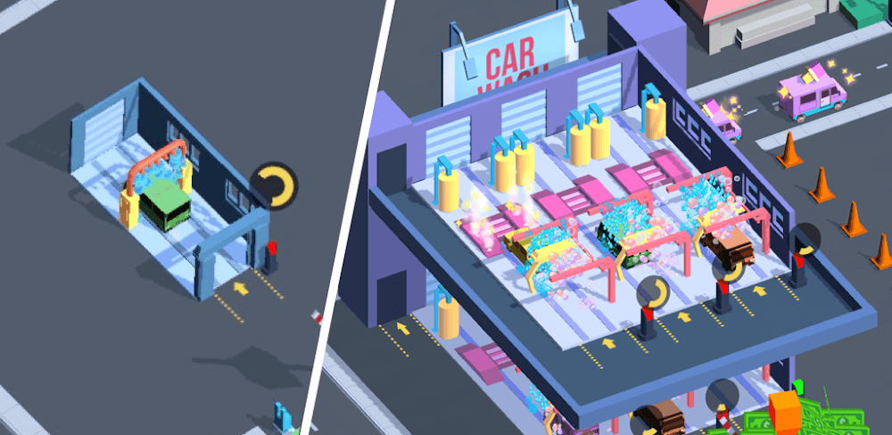 Car Wash Empire v1.30 MOD APK (High Cash) Download