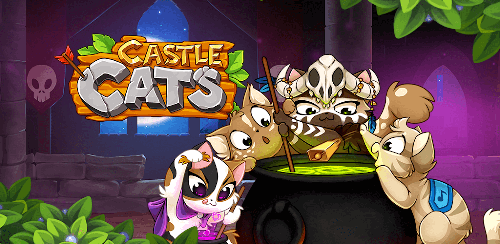 Castle Cats MOD APK v4.4.5 (Free Purchases, Unlimited Money) Download