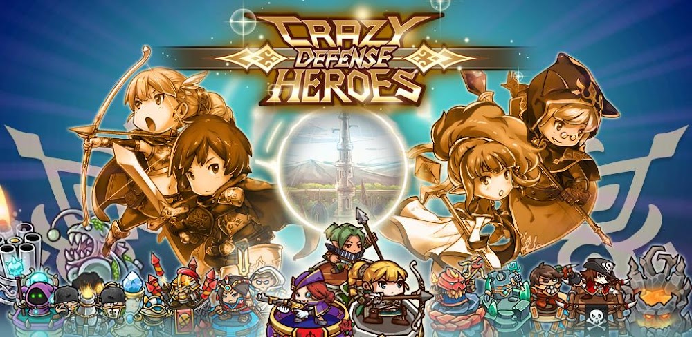 Crazy Defense Heroes MOD APK v4.1.0 (High Damage, Unlimited Resources) Download