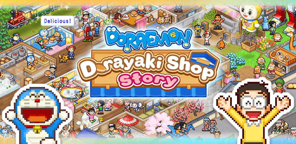 Doraemon Dorayaki Shop Story MOD APK v1.1.4 (Unlimited Money) Download