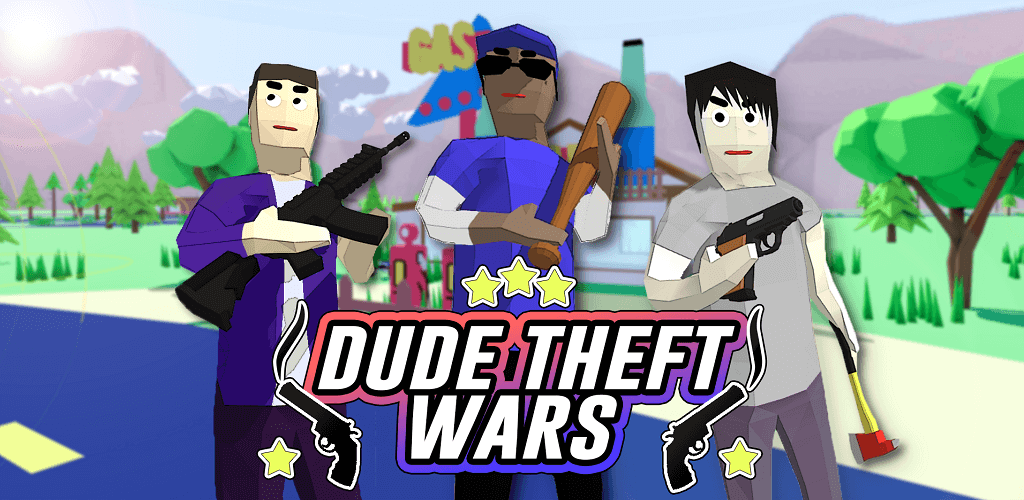 Dude Theft Wars v0.9.0.9c9 MOD APK (Unlimited Money, Mega Menu) Download