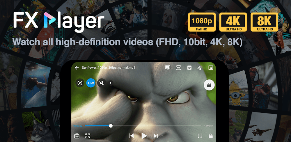 FX Player v3.8.3 MOD APK (Premium Unlocked) Download