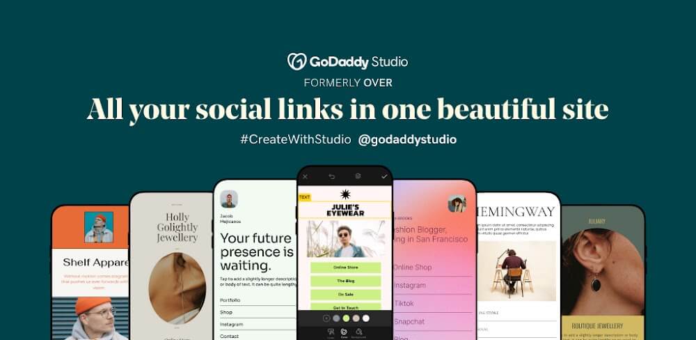 GoDaddy Studio MOD APK v7.78.0 (Pro Unlocked) Download