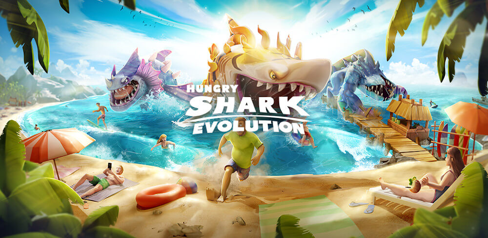 Hungry Shark Evolution v12.3.2 MOD APK (Mega Menu, Money, God Mode) Download