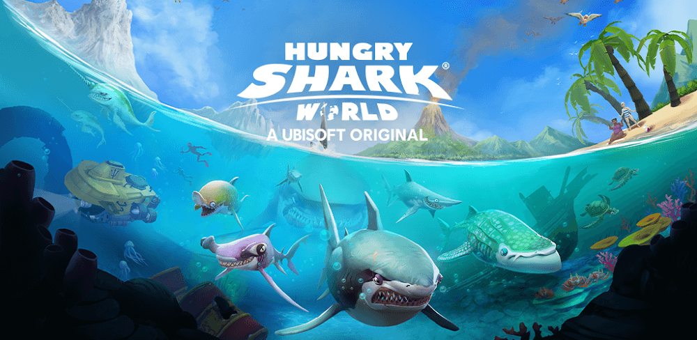 Hungry Shark World MOD APK v6.2.11 (Unlimited Money) Download