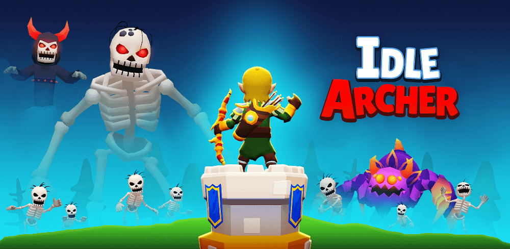 Idle Archer – Tower Defense MOD APK v0.5.310 (One Hit, God Mode) Download