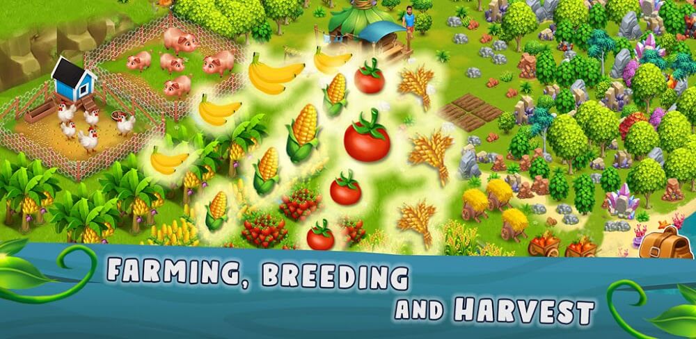 Farm & Survival v1.7.1 MOD APK (Unlimited Money, Energy) Download