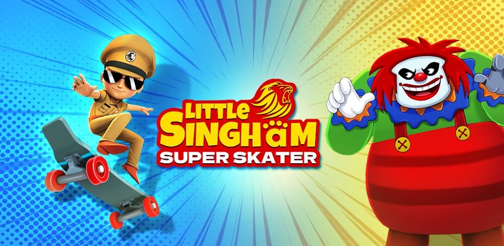 Little Singham Super Skater v1.0.355 MOD APK (Unlimited Spins) Download