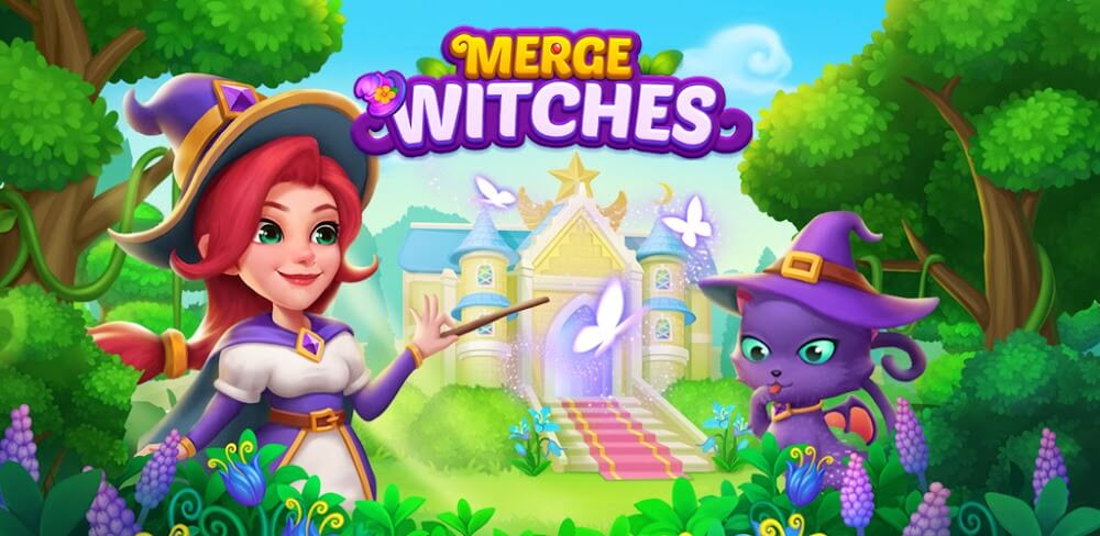 Merge Witches MOD APK v5.7.0 (Unlocked Premium Lands) Download