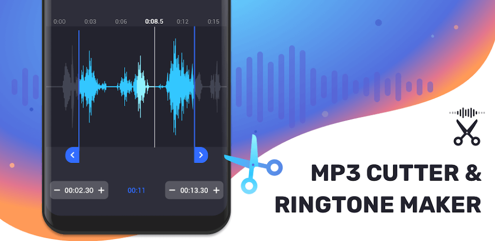 MP3 Cutter and Ringtone Maker MOD APK v2.2.5.7 (Pro Unlocked) Download