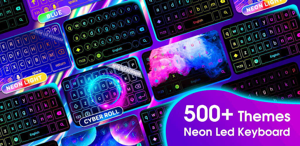 Neon LED Keyboard v3.7.2 MOD APK (Premium Unlocked) Download