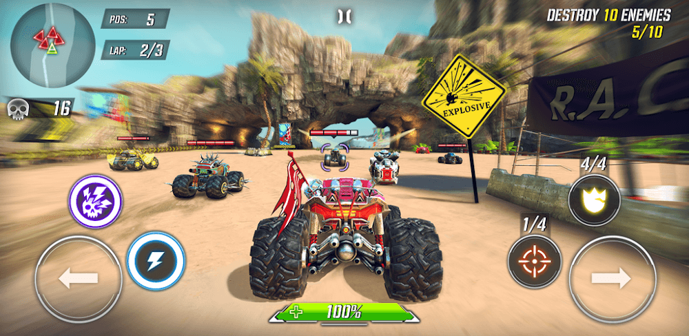 Rocket Arena Car Extreme MOD APK v1.1.84 (Unlimited Money) Download