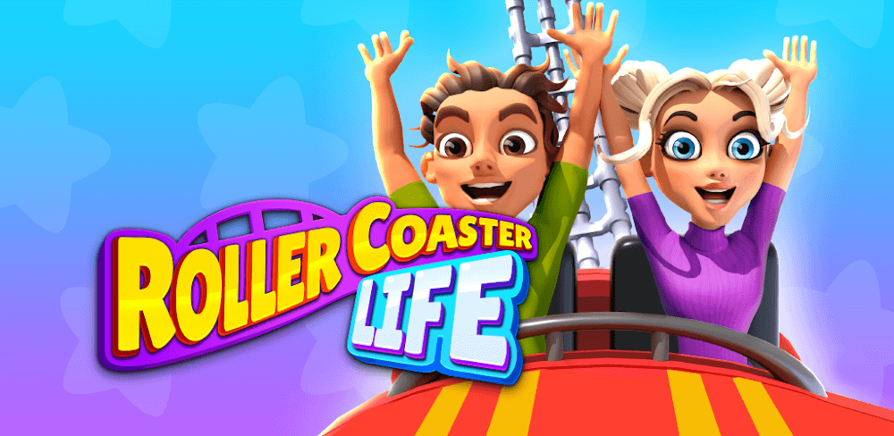 Roller Coaster Life Theme Park MOD APK v2.0.0 (Unlimited Money) Download