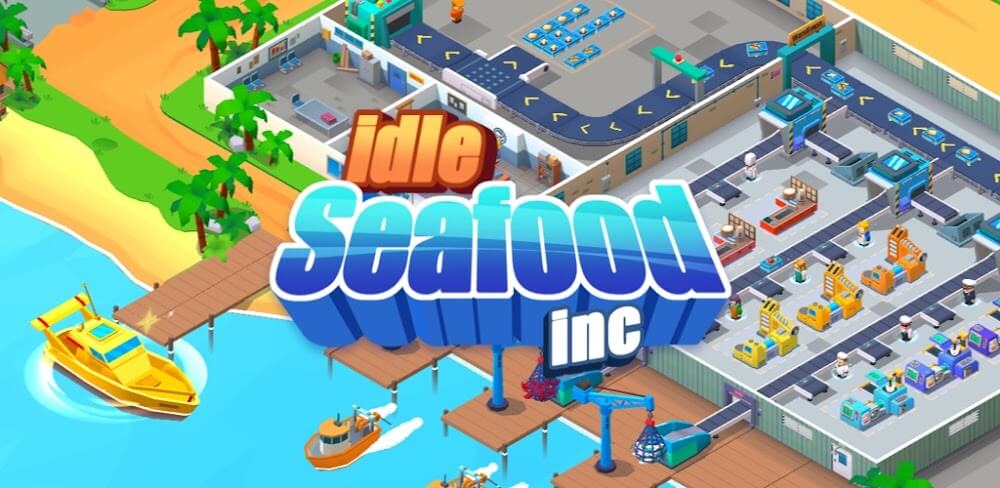 Seafood Inc MOD APK v1.9.40 (Free Upgrades, Gems) Download