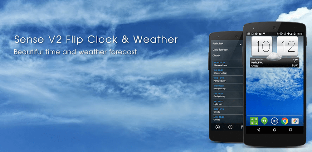 Sense V2 Flip Clock & Weather v. 7.20.2 MOD APK (Premium Unlocked) Download