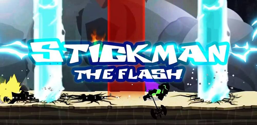 Stickman The Flash v1.78.2 MOD APK (God Mode, Unlocked Map) Download