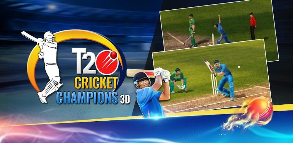 T20 Cricket Champions 3D v1.8.584 MOD APK (Unlimited Gold) Download