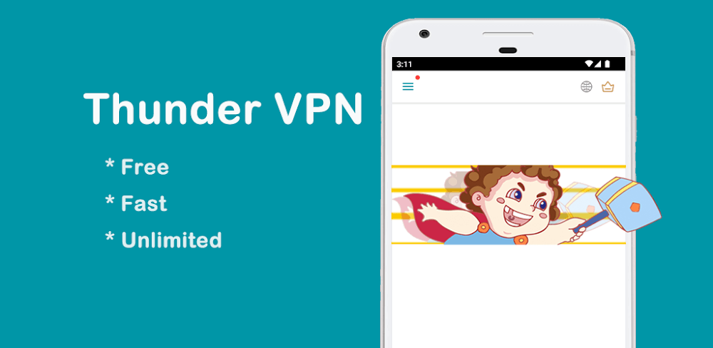 Thunder VPN MOD APK v5.3.1 (Pro Unlocked) Download