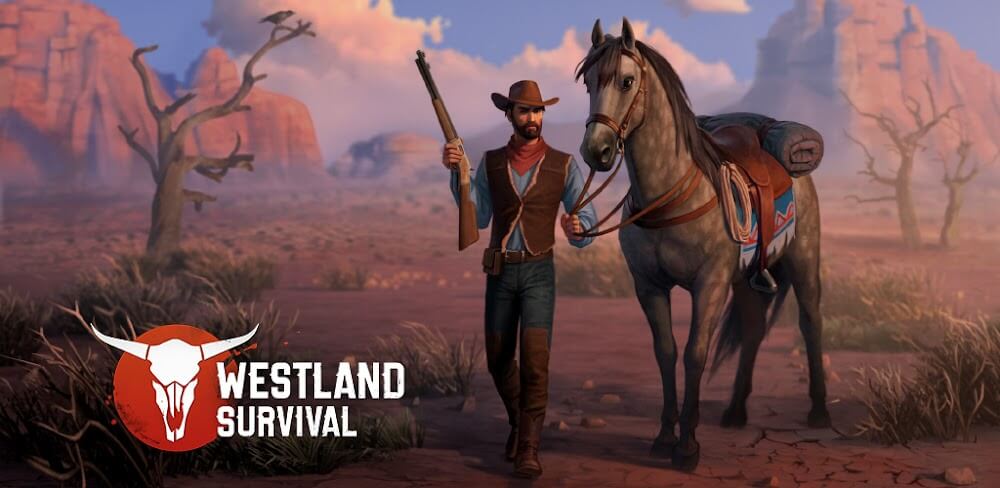 Westland Survival MOD APK v8.3.0 (Mega Menu, God, Free craft, VIP) Download