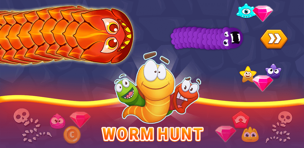 Worm Hunt v4.3.2 MOD APK (Unlimited Money) Download