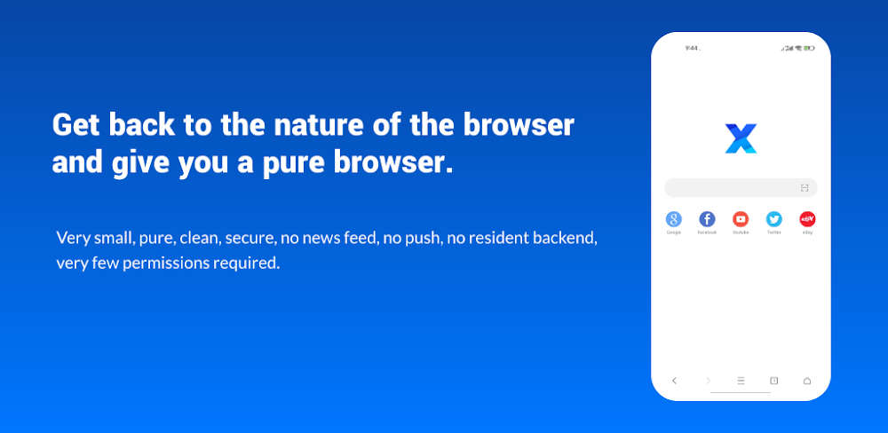 XBrowser MOD APK v5.0.1 (Optimized) Download