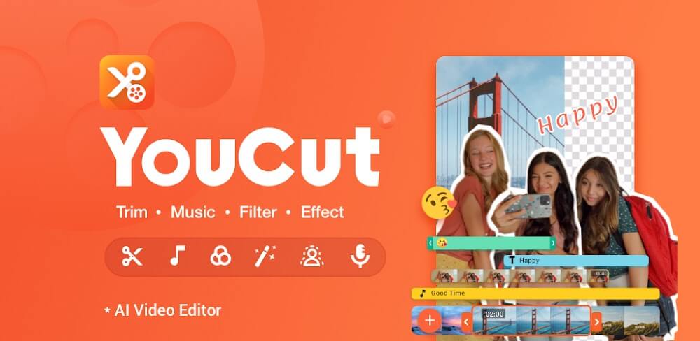 YouCut MOD APK v1.650.1197(Pro Unlocked) Download