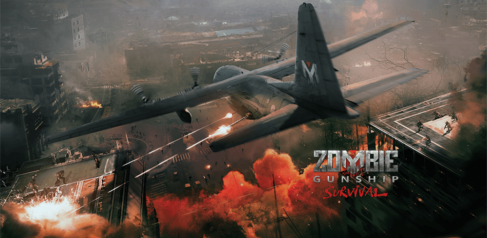 Zombie Gunship Survival MOD APK v1.7.16 (Unlimited Ammo, No Overheating) Download