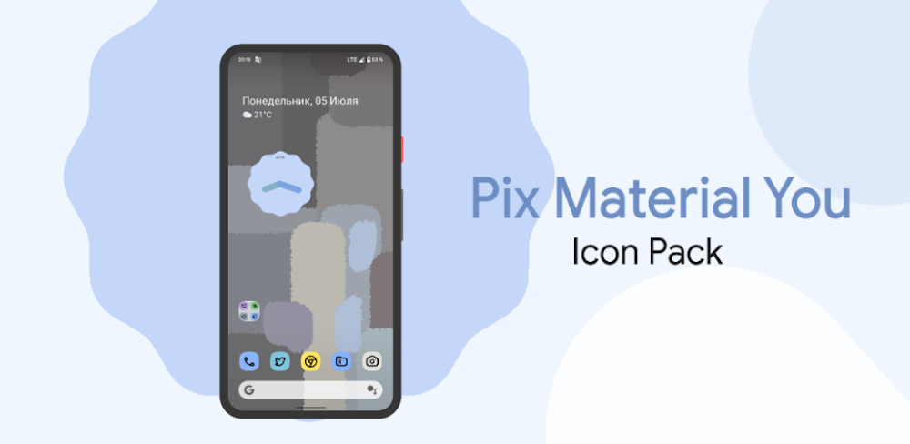 Pix Material You Icons v9.9.Build APK (Paid/Patched) Download